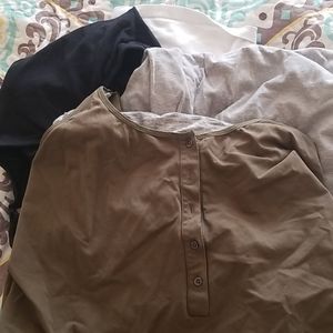 Set of 4 nursing tank tops